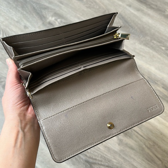 2 for $29 | Furla Long Wallet Genuine Leather | Previously Loved - Picture 9 of 13